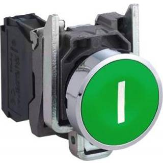 Schneider Electric Tryk komplet grøn plan "I" 1xNO