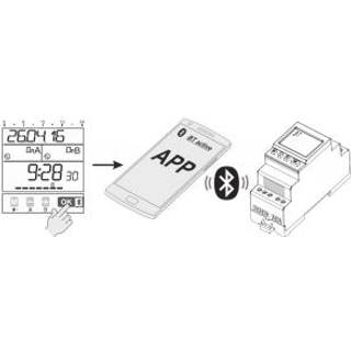 GYCOM G-Smart Kontaktur digitalt uge med bluetooth og app 300311