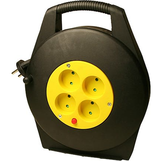 Blue Electric Kabelrulle 10 M uden jord - 5344350