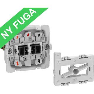 Fuga korrespondance nøgleafb. med LED med 2 sløjfe