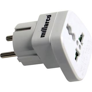 Millarco universal adapter alt i en 16 Amp / 250 Volt