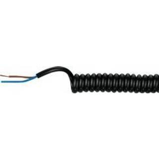 Spiralkabel PUR/PVC 3G1,5 SORT 500/2500