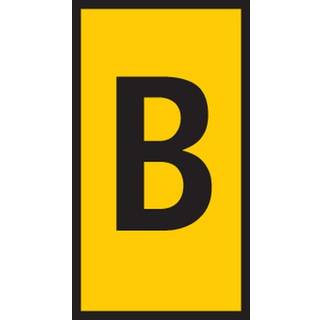Hellermann Ledningsmærke b gul w1