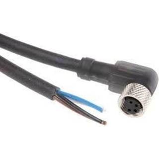 TELEMECANIQUE SENSORS Følerkabel pur m12 4-pin hun vinklet 5 meter xzcp1241l5