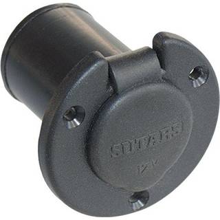 Cigarettænderstik Sutars, indbygget, rundt, 12 V, 16 A
