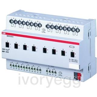 ABB Knx switch/dim act 8-f 16a mdrc