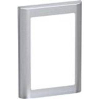 LK Fuga Soft Design + Ramme 1 1/2  Modul Stålmetallic - 560D70151L