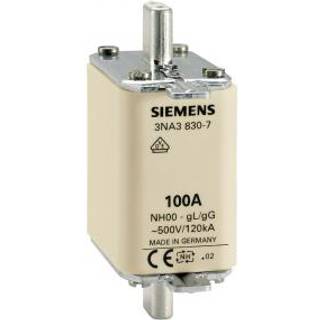 SIEMENS NH-sikring NH00 125A GL/GG 500V, 3NA3832