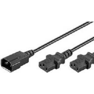MICROCONNECT Power Cord C13 - C14 3m black