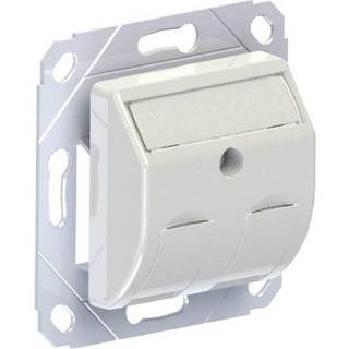 Leviton Dataudtag EU dåse for 2 x (Brand-Rex) keystone konnekter hvid