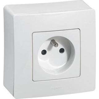 Legrand NILOE underlag FOR 1 enhed HVID