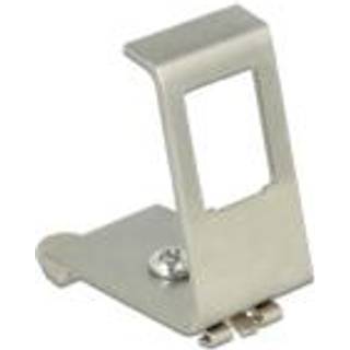 DeLOCK Keystone Metal Mounting 1 Port for DIN rail