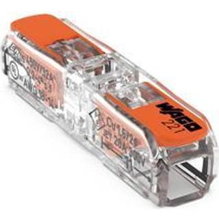 WAGO WAGO INLINE SAMLEMUFFE 4MM2 TRANSPARENT 221-2411