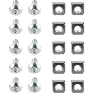 Deltaco 19-M611 - M6 Screw Set (10-pack)