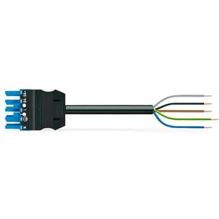 Wago Tilslutningskabel 5g1,5 hun pvc 1m blå