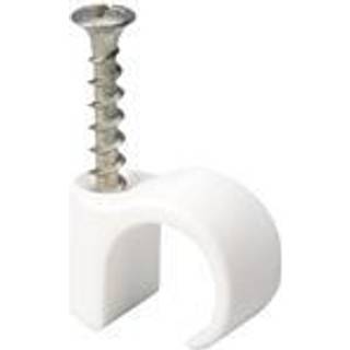 Blist Skrueclips Tcs-C3 10-14 Hvid 10 St Schneider Electric