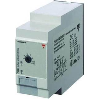 CG Spændingsrelæ 1-faset AC/DC spændingsmålerelæ justerbar grænseværdi ekstern hysterese MI strømtransformer indgang 115/230 VAC indst omr stikbe