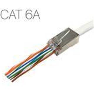 Easyplug Rj45 ftp kat6, easyplug, solid / blød