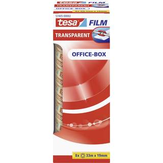 Tesa film transparent tape 19mm 33m 8 pack