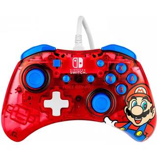 PDP Rock Candy Wired Controller - Mario - Wired Tilbehør til spillekonsol - Nintendo Switch