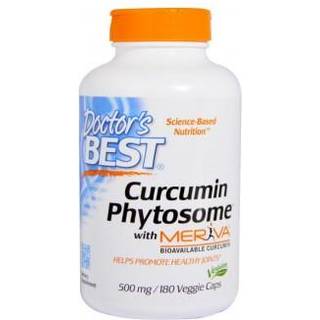 Curcumin Phytosome med Meriva, 500mg - 180 kapsler