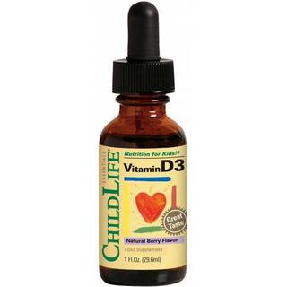 Vitamin D3, Naturlig Bær - 30 ml