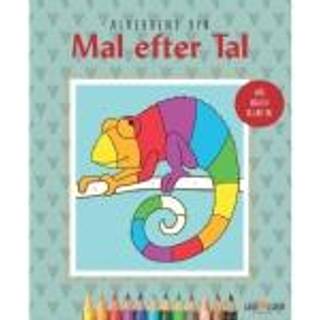 Malebog - Mal Efter Tal - Alverdens Dyr fra 5 år.