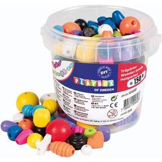 Playbox Træperler - 150 stk