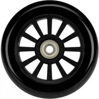 1 stk RASK 100 mm PU hjul Sort