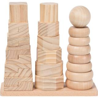 Wood Little Shapes Stak Legetøj 2-4 Y      Unisex