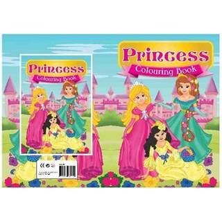 Malehæfte - Prinsesser - 16 sider