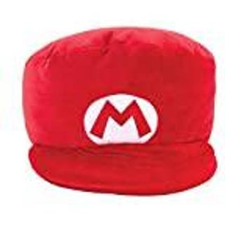 Club Mocchi -Mocchi- Nintendo Super Mario Plush - Mario Hat Plushie - Samlicle Squishy Plushies - 15 tommer