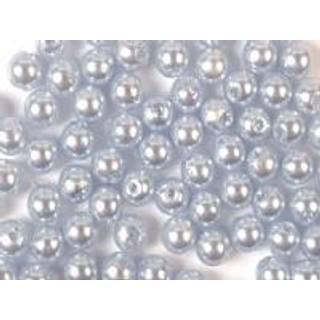 Voksperler 3mm 500g l.blå