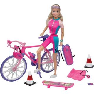 Kari Michell dukke på cykelferie