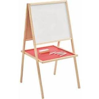 Træ staffeli 3-I-1 med tilbehør (På lager i butik)