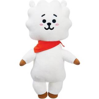 AURORA BT21 Officiel Merchandise, RJ Plysbamse, Mellem, 61316, Hvid