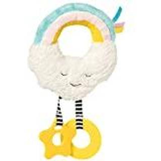 Manhattan Toy Cherry Blossom Days Cloud Baby Circle Rattle med Crinkle Paper and Teethers