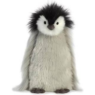 AURORA, Luxe Boutique, Milly The Baby Emperor Penguin,03510, Blødt legetøj, Grå, 11 tommer, Hvid og sort, Gaveidé