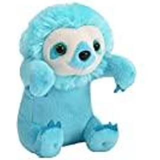 Wild Republic Screen Grabber Sloth Fem tommer Gave til børn Plush Toy Fill er spundet genanvendt vandflasker bærbar tilbehør privatlivskameraomsl
