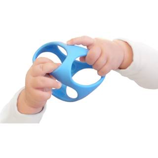 Babybold i silikone - Lyseblå, 1 stk.