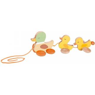 Classic World Wooden Pull Along Figure Ducks