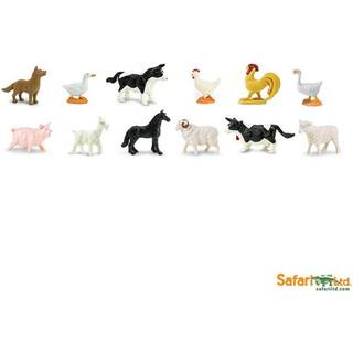 Safari Ltd. Farm Toob - 12 figurer inklusive ko -svin gedhest og mere - uddannelsesm?ssigt leget?j s?t til drenge piger og b?rn i alderen 3+