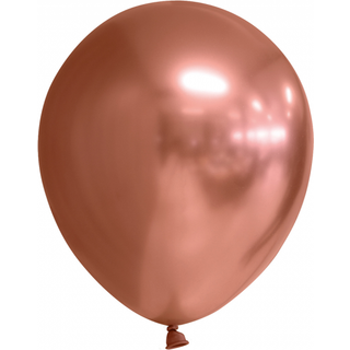 Mirror / chrome balloner 10 stk. - Kobber