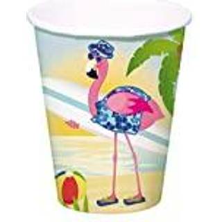 Flamingo Pappbecher 8 Stück
