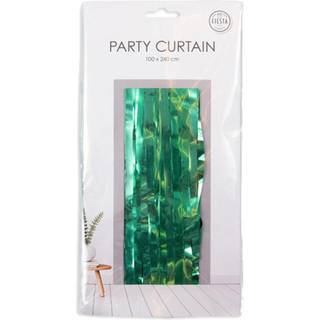 Party Curtain Grøn 100 X 240 Cm (se video)