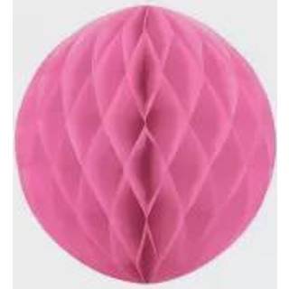 Honeycomb/ Crepepapirs Bold- Pink 20 Cm