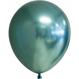 Mirror / chrome balloner 10 stk. - Grøn