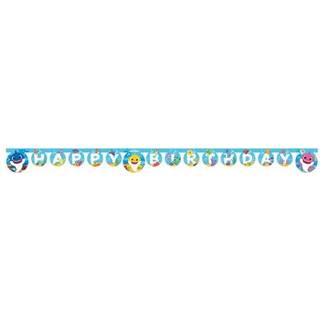 Baby shark bogstavsbanner