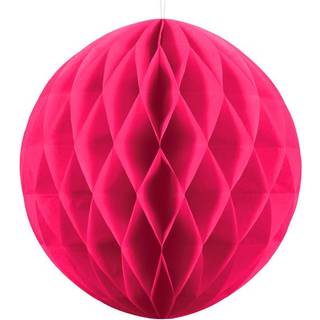 Fuchsia honeycomb 30 cm - papir bikube