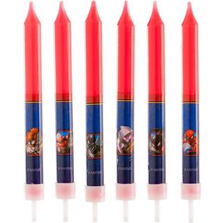 Kagelys Spiderman 9 cm 8 stk